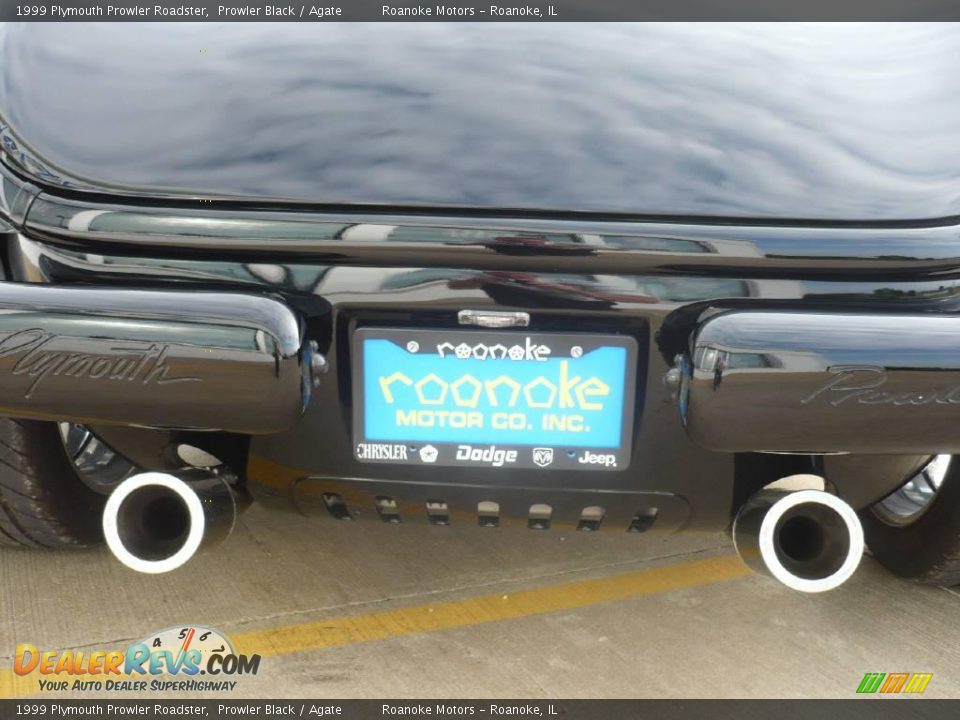 1999 Plymouth Prowler Roadster Prowler Black / Agate Photo #7