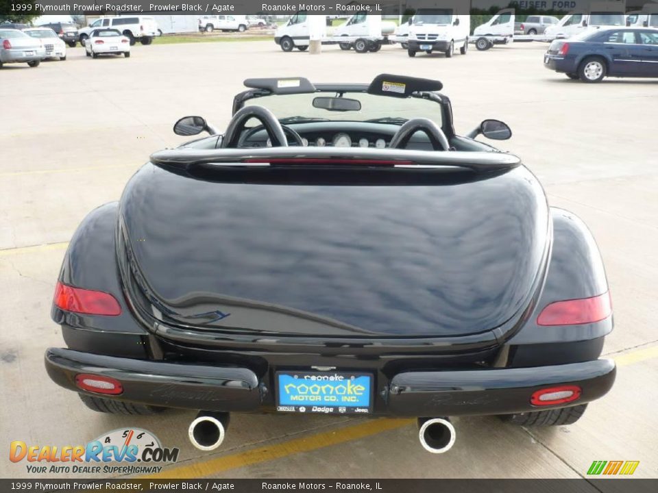 1999 Plymouth Prowler Roadster Prowler Black / Agate Photo #9