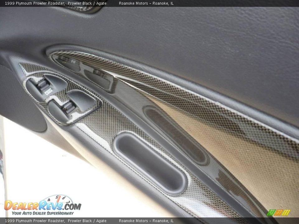 1999 Plymouth Prowler Roadster Prowler Black / Agate Photo #13