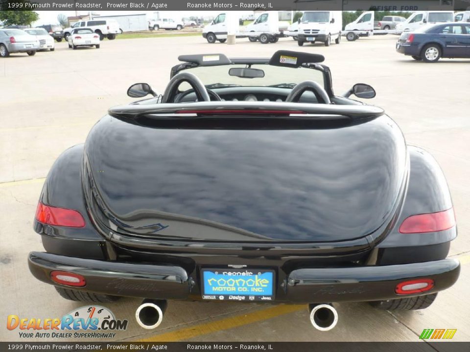 1999 Plymouth Prowler Roadster Prowler Black / Agate Photo #19