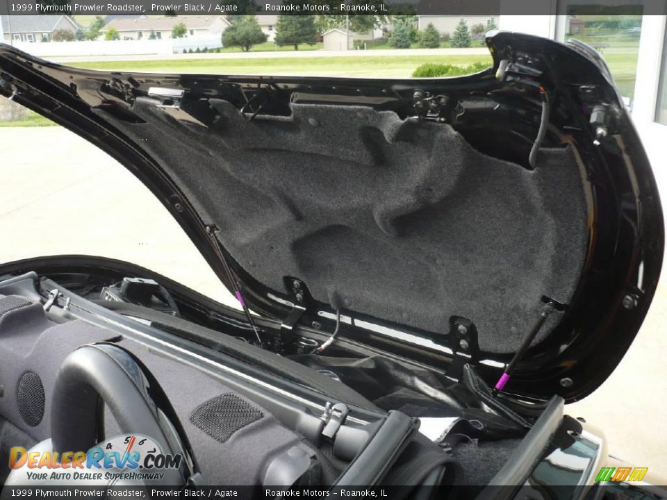 1999 Plymouth Prowler Roadster Prowler Black / Agate Photo #21