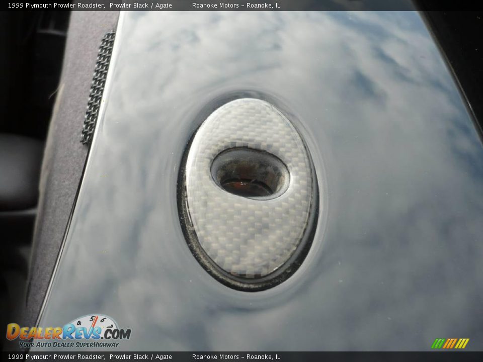 1999 Plymouth Prowler Roadster Prowler Black / Agate Photo #23