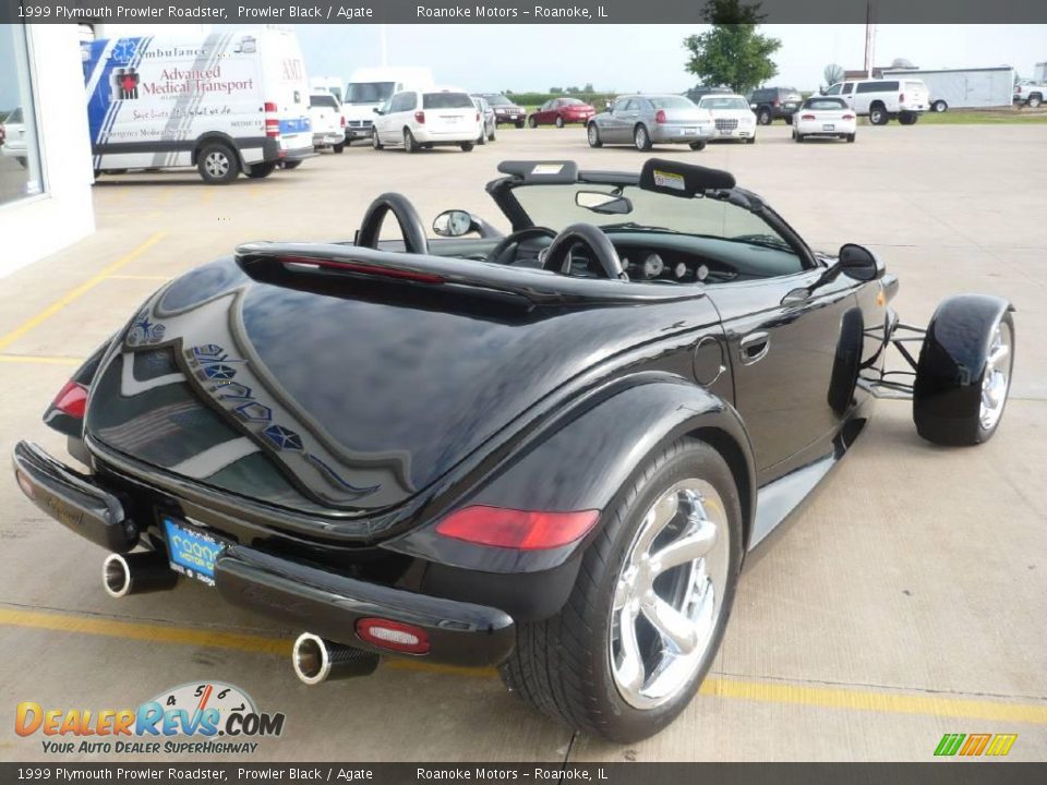 1999 Plymouth Prowler Roadster Prowler Black / Agate Photo #26