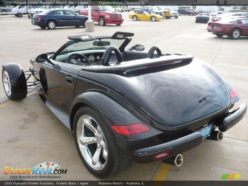 1999 Plymouth Prowler Roadster Prowler Black / Agate Photo #27
