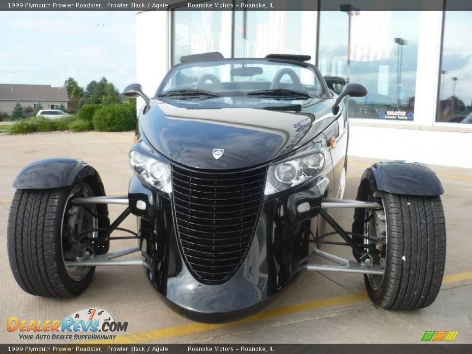 Prowler Black 1999 Plymouth Prowler Roadster Photo #29