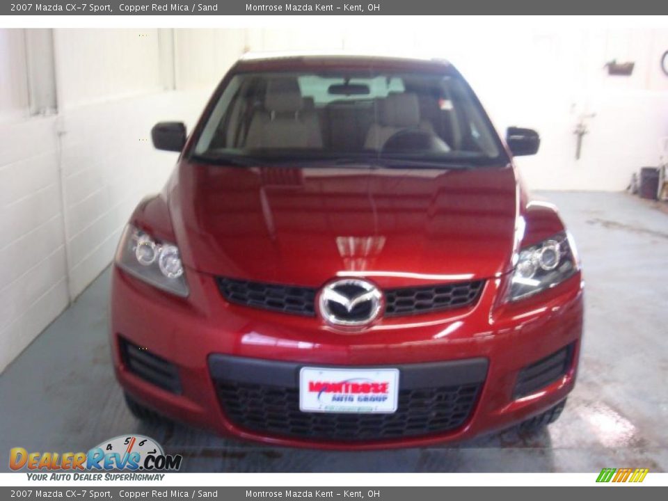 2007 Mazda CX-7 Sport Copper Red Mica / Sand Photo #7