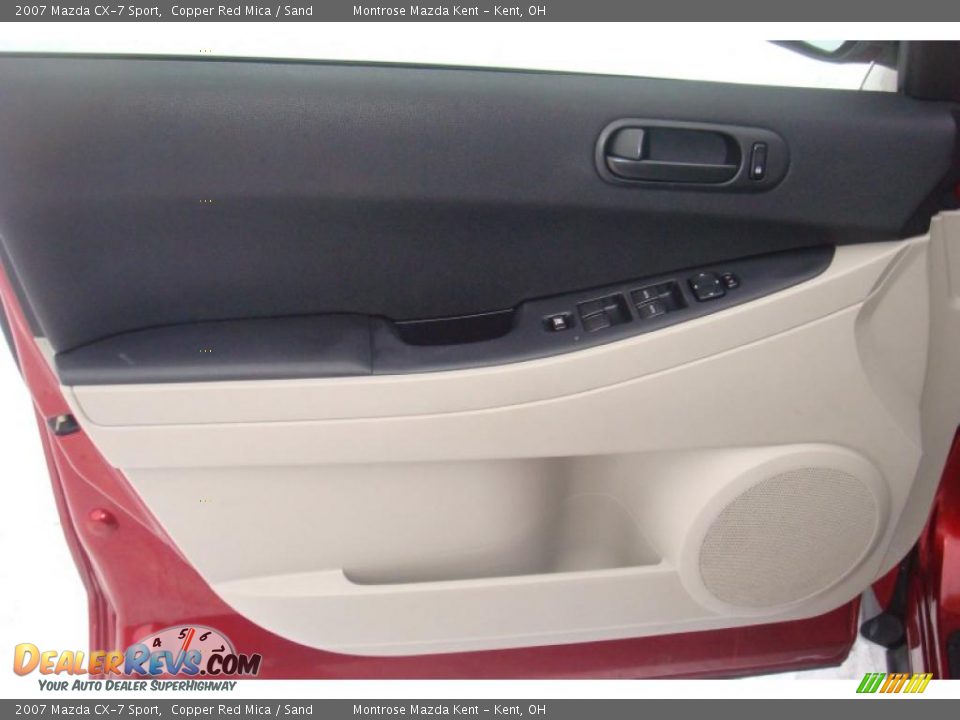 2007 Mazda CX-7 Sport Copper Red Mica / Sand Photo #13