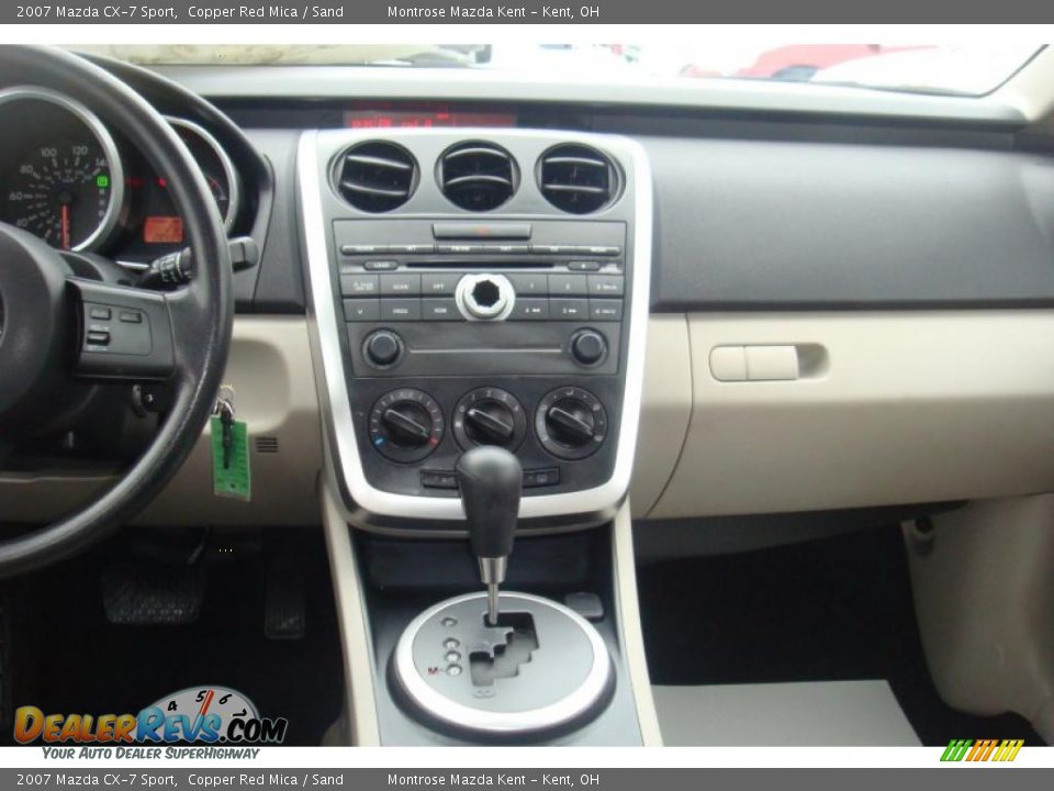 2007 Mazda CX-7 Sport Copper Red Mica / Sand Photo #17