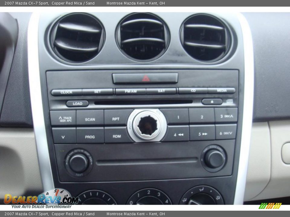 2007 Mazda CX-7 Sport Copper Red Mica / Sand Photo #18