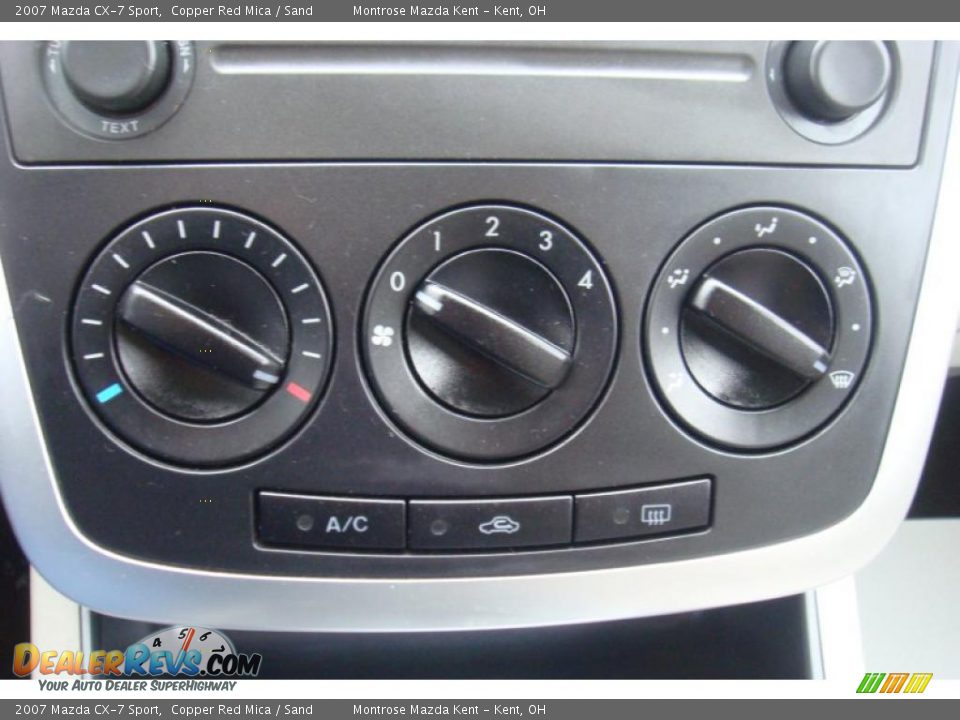 2007 Mazda CX-7 Sport Copper Red Mica / Sand Photo #19