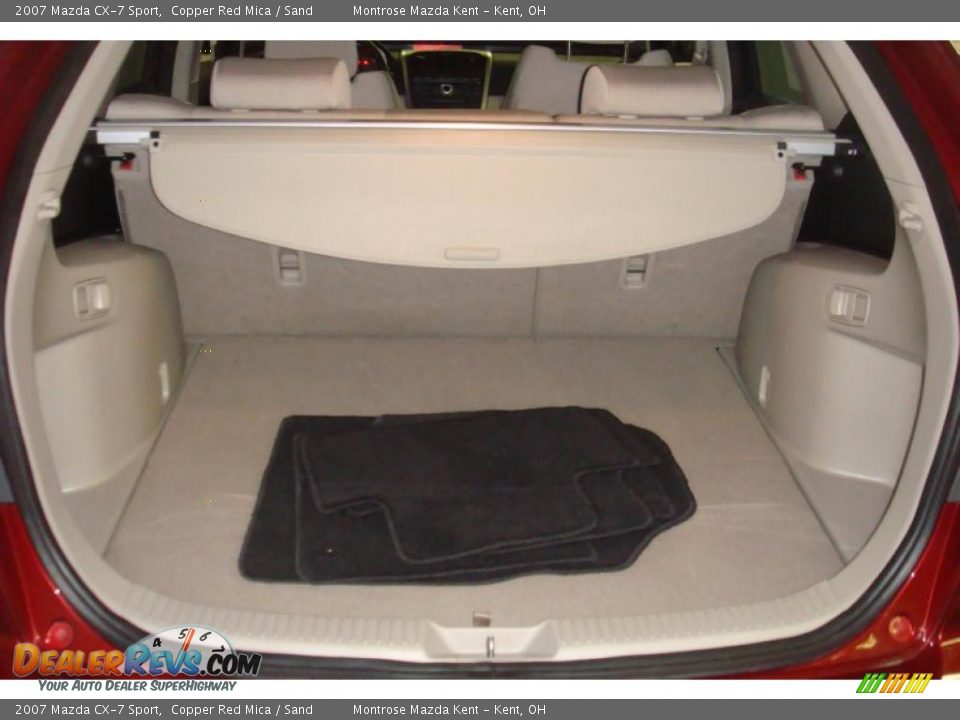 2007 Mazda CX-7 Sport Copper Red Mica / Sand Photo #22