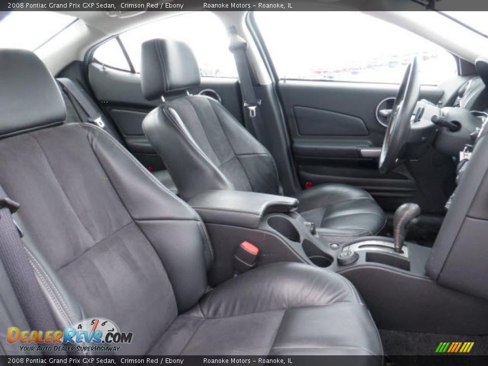 2008 Pontiac Grand Prix GXP Sedan Crimson Red / Ebony Photo #5