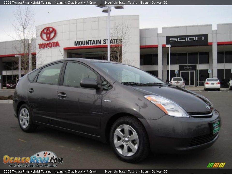 2008 Toyota Prius Hybrid Touring Magnetic Gray Metallic / Gray Photo #1