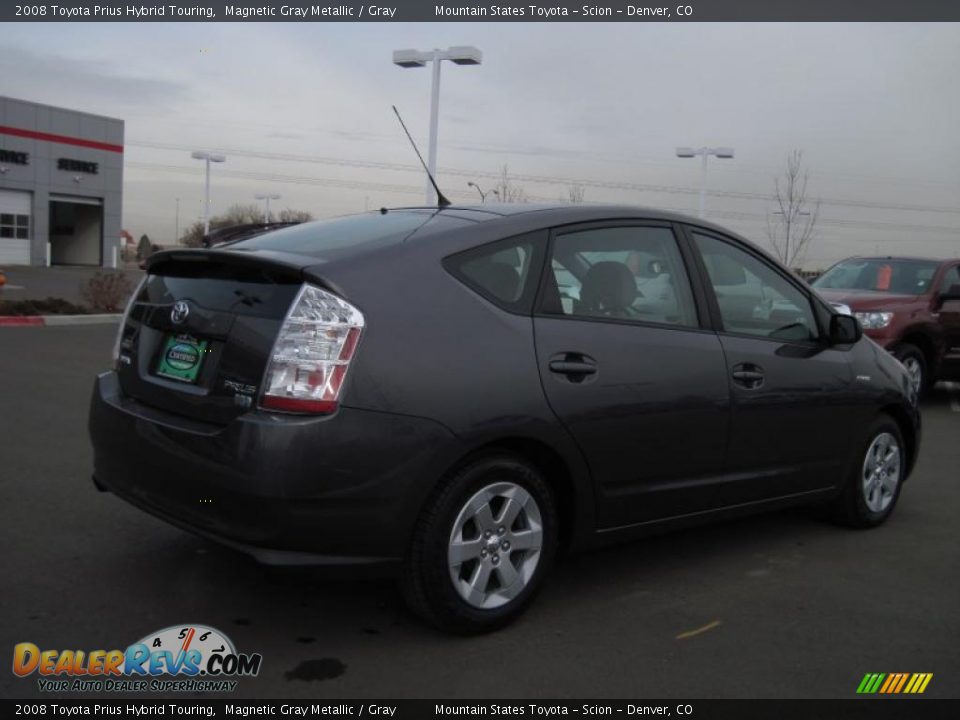 2008 Toyota Prius Hybrid Touring Magnetic Gray Metallic / Gray Photo #2
