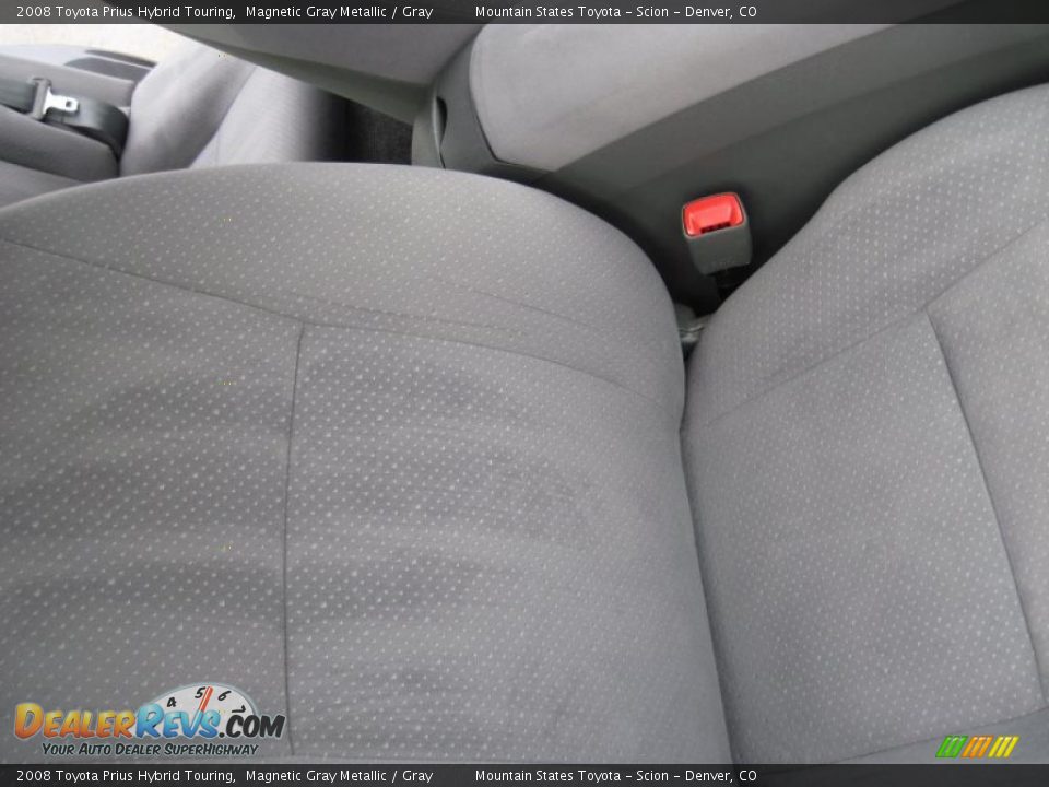 2008 Toyota Prius Hybrid Touring Magnetic Gray Metallic / Gray Photo #9
