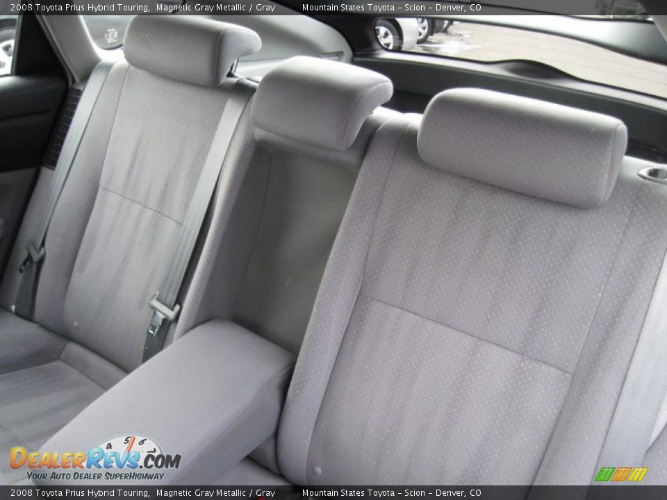 2008 Toyota Prius Hybrid Touring Magnetic Gray Metallic / Gray Photo #13