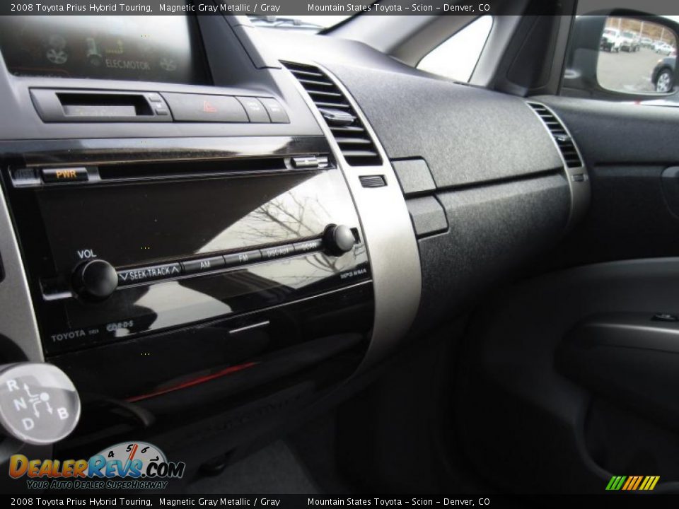 2008 Toyota Prius Hybrid Touring Magnetic Gray Metallic / Gray Photo #17