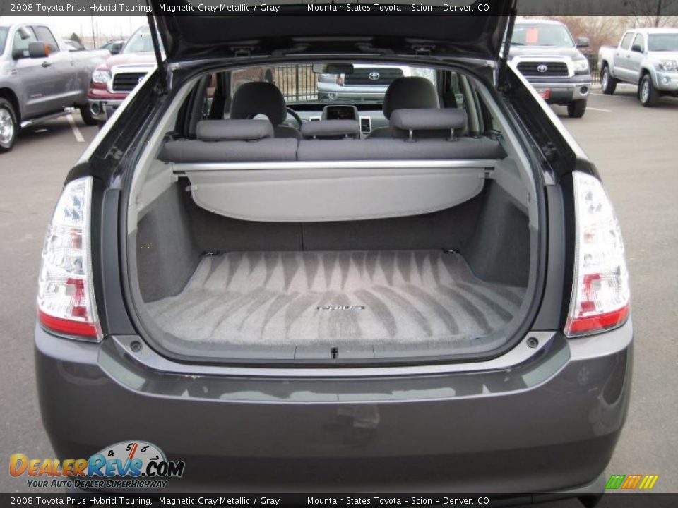 2008 Toyota Prius Hybrid Touring Magnetic Gray Metallic / Gray Photo #20