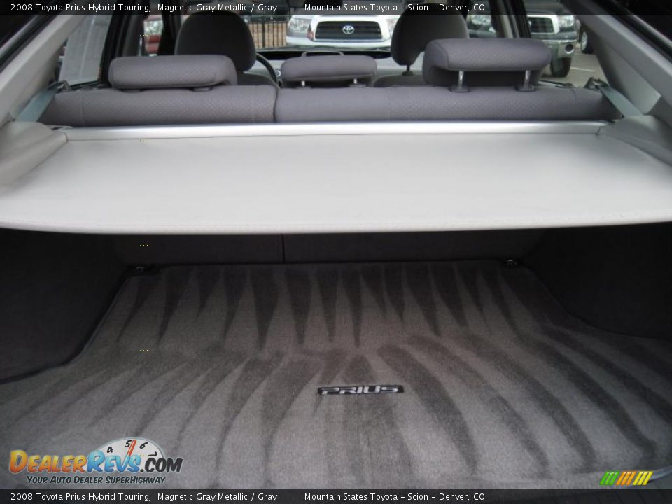 2008 Toyota Prius Hybrid Touring Magnetic Gray Metallic / Gray Photo #21
