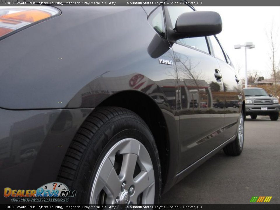 2008 Toyota Prius Hybrid Touring Magnetic Gray Metallic / Gray Photo #23