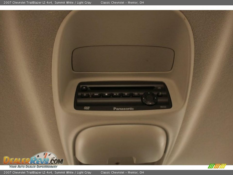 2007 Chevrolet TrailBlazer LS 4x4 Summit White / Light Gray Photo #24