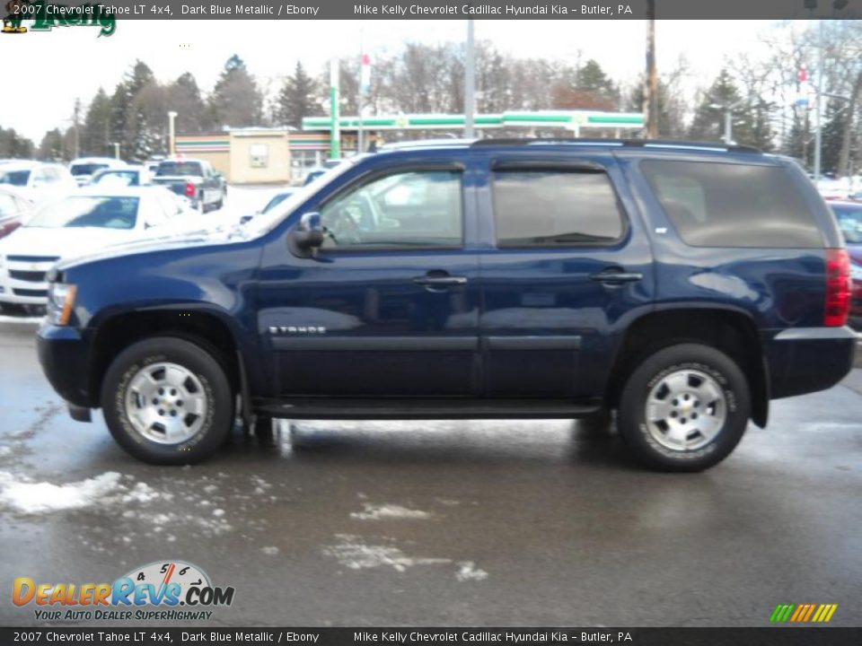 2007 Chevrolet Tahoe LT 4x4 Dark Blue Metallic / Ebony Photo #6
