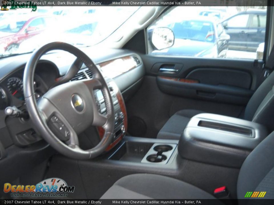 2007 Chevrolet Tahoe LT 4x4 Dark Blue Metallic / Ebony Photo #8