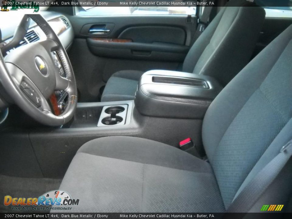 2007 Chevrolet Tahoe LT 4x4 Dark Blue Metallic / Ebony Photo #9