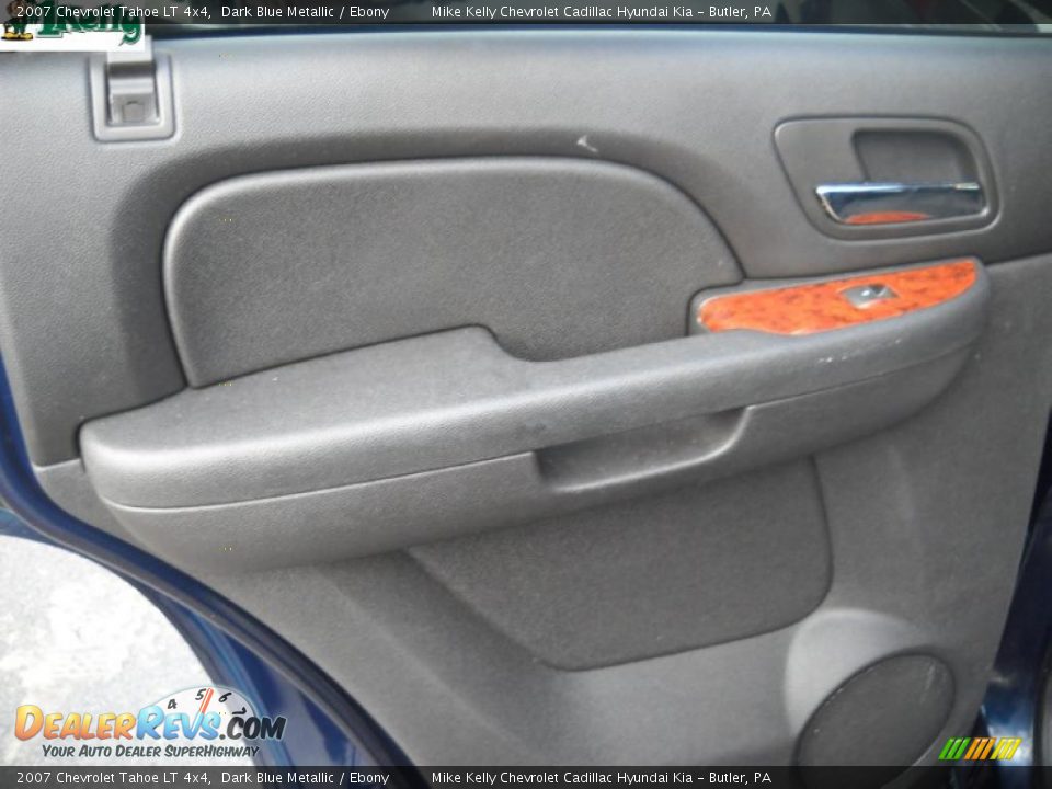 2007 Chevrolet Tahoe LT 4x4 Dark Blue Metallic / Ebony Photo #11