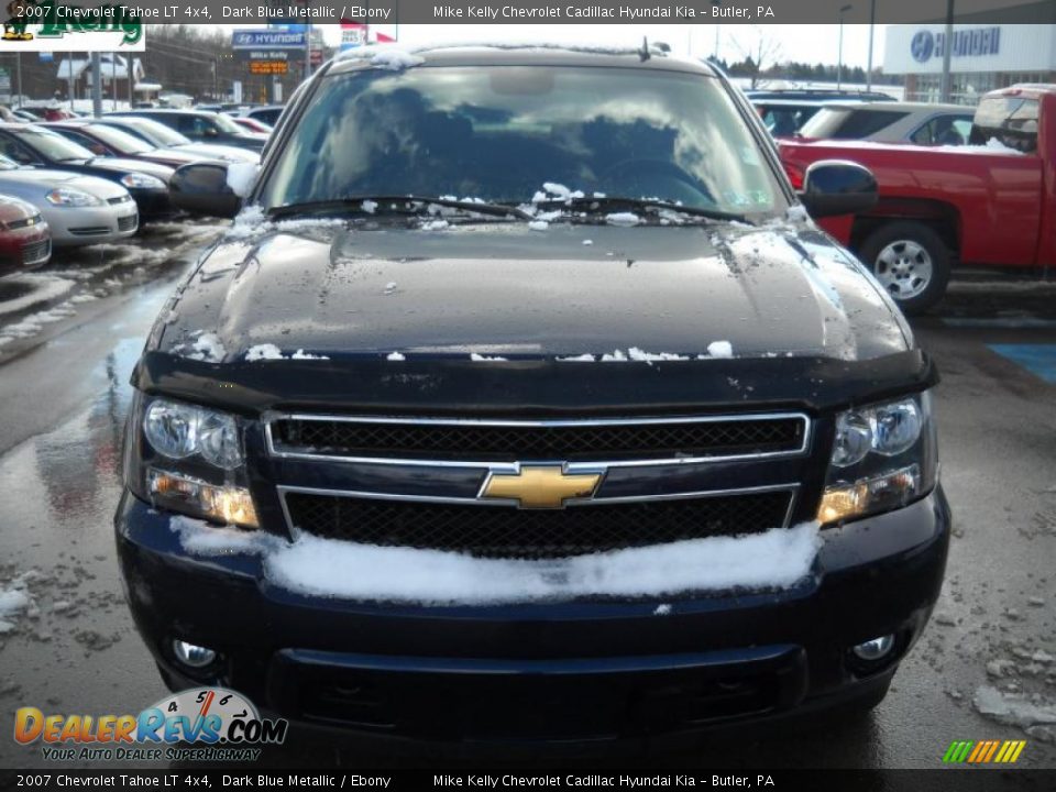 2007 Chevrolet Tahoe LT 4x4 Dark Blue Metallic / Ebony Photo #16