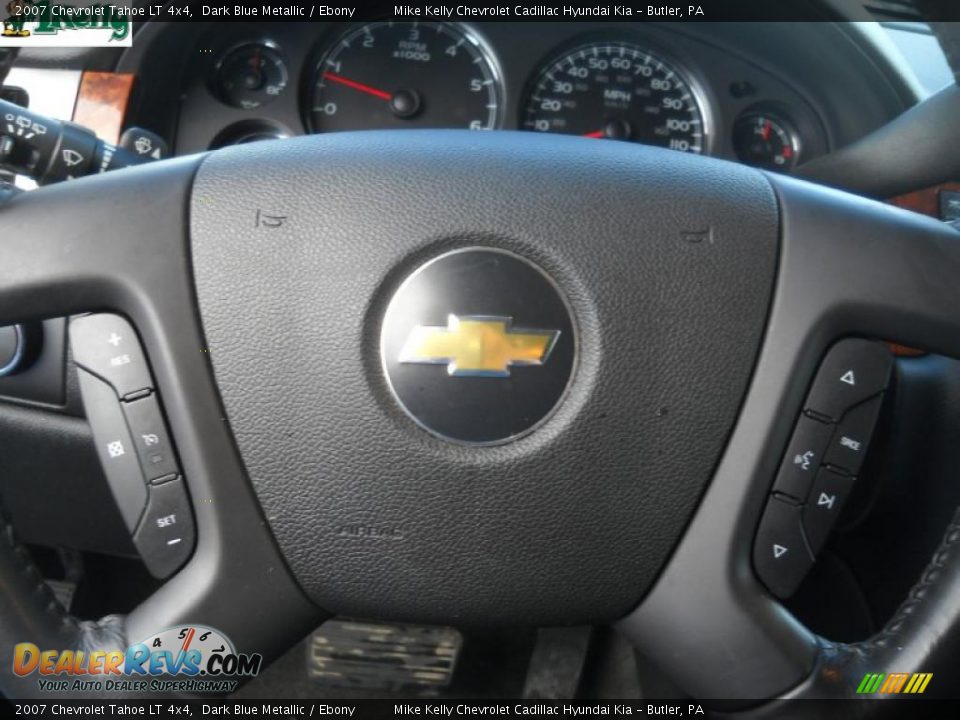 2007 Chevrolet Tahoe LT 4x4 Dark Blue Metallic / Ebony Photo #19