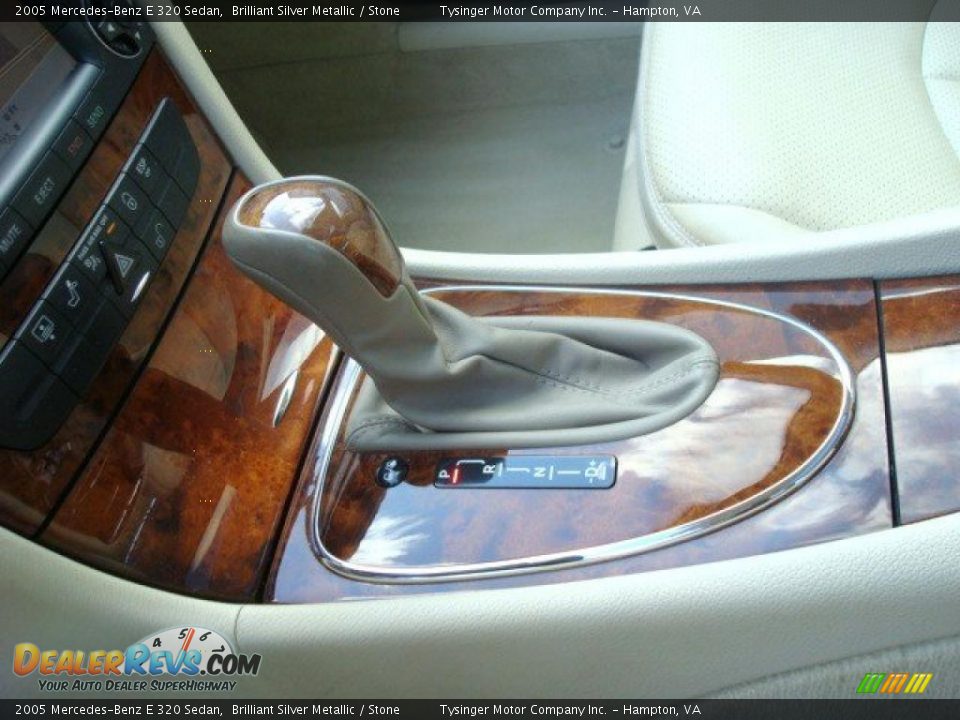 2005 Mercedes-Benz E 320 Sedan Brilliant Silver Metallic / Stone Photo #19