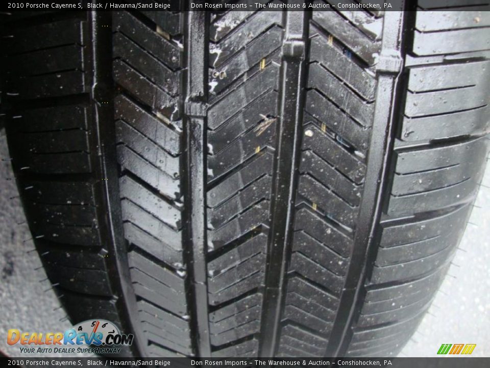 2010 Porsche Cayenne S Black / Havanna/Sand Beige Photo #30