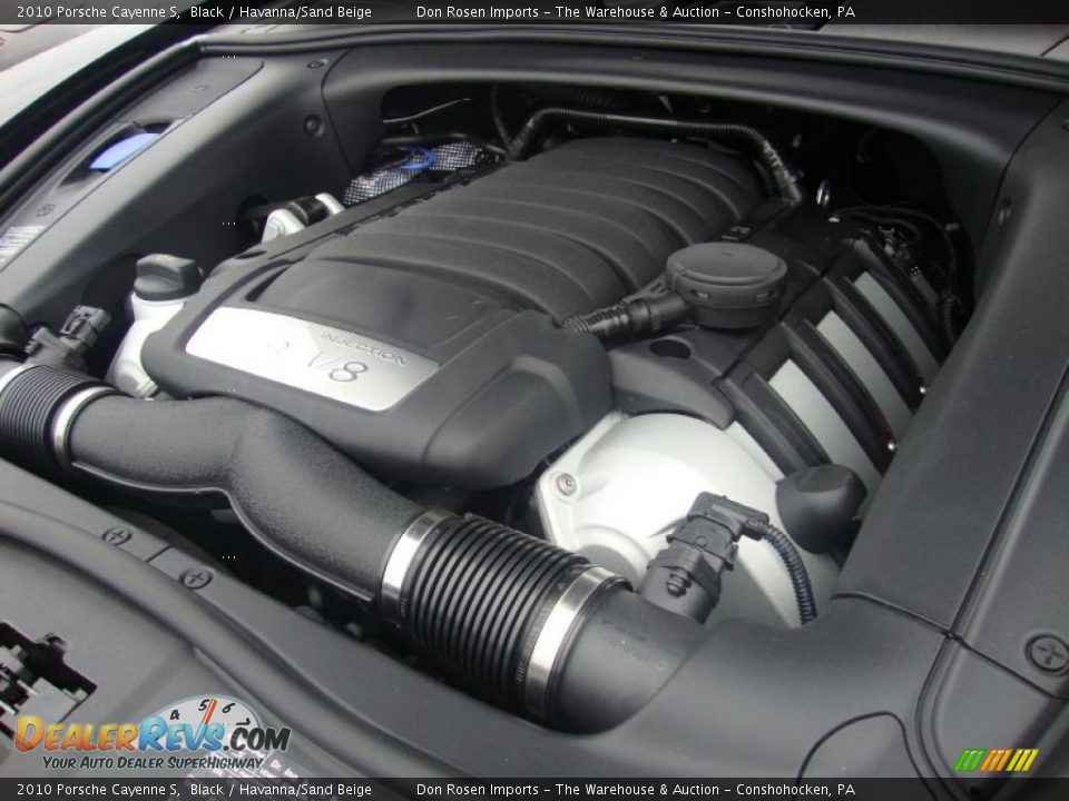 2010 Porsche Cayenne S Black / Havanna/Sand Beige Photo #32