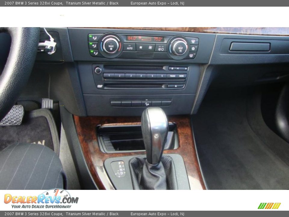 2007 BMW 3 Series 328xi Coupe Titanium Silver Metallic / Black Photo #14