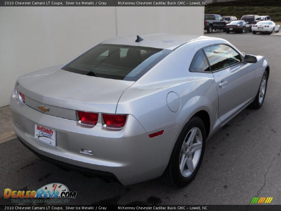 2010 Chevrolet Camaro LT Coupe Silver Ice Metallic / Gray Photo #4