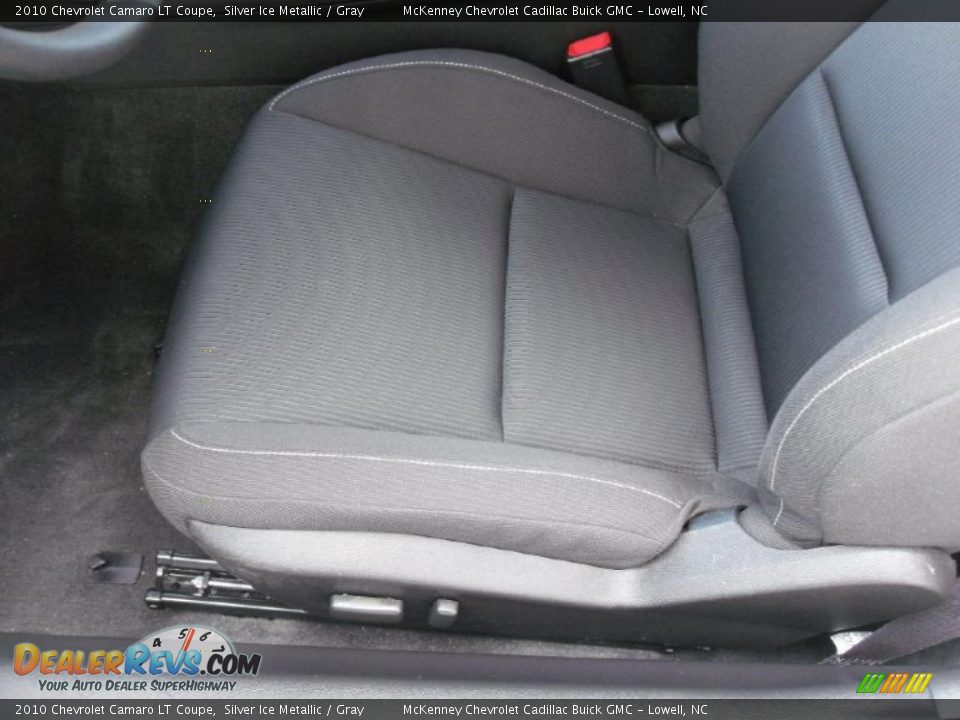 2010 Chevrolet Camaro LT Coupe Silver Ice Metallic / Gray Photo #8