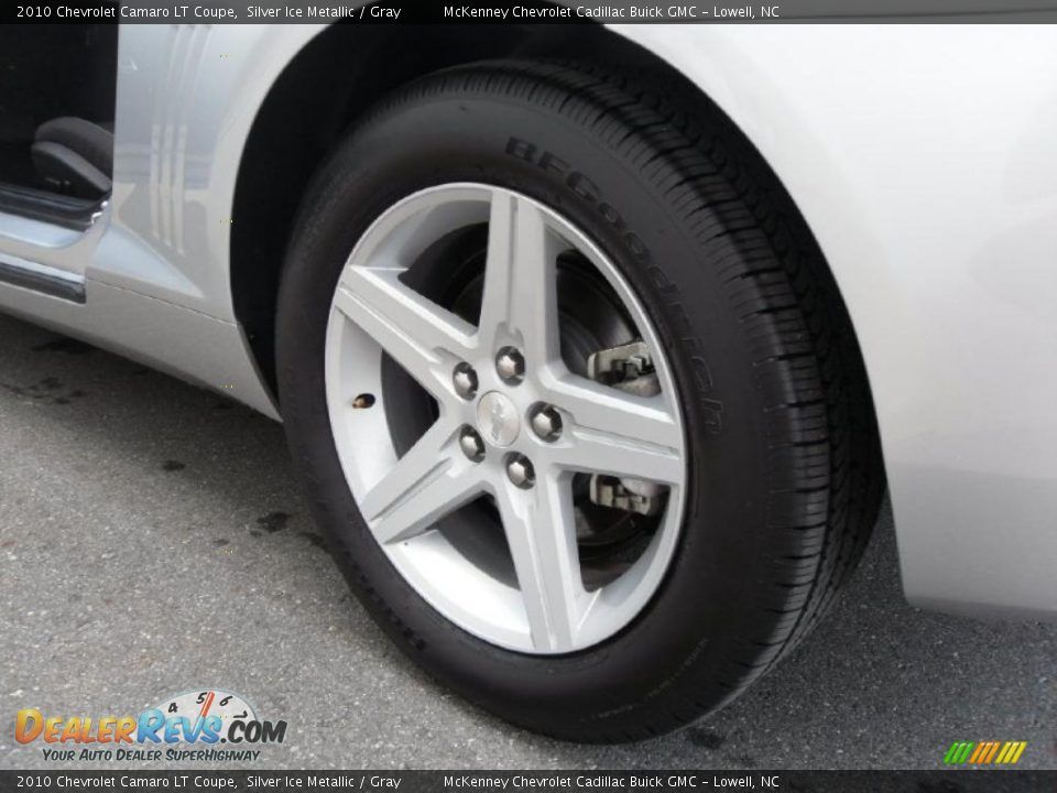 2010 Chevrolet Camaro LT Coupe Silver Ice Metallic / Gray Photo #11