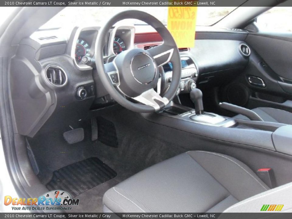 2010 Chevrolet Camaro LT Coupe Silver Ice Metallic / Gray Photo #20