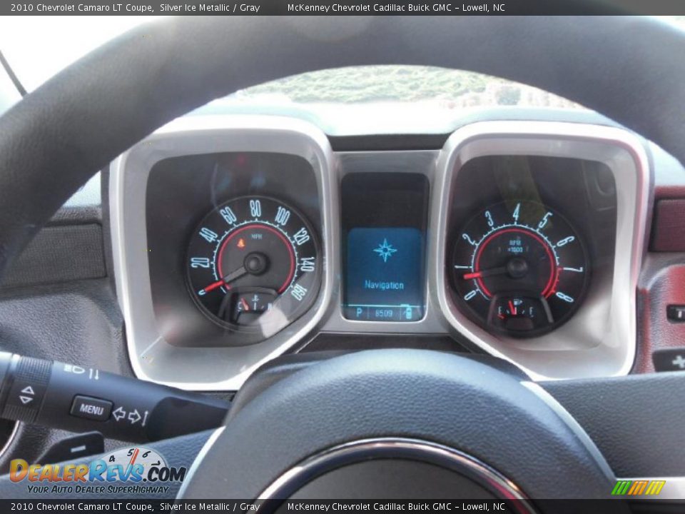 2010 Chevrolet Camaro LT Coupe Silver Ice Metallic / Gray Photo #25