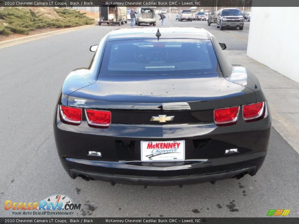 2010 Chevrolet Camaro LT Coupe Black / Black Photo #3