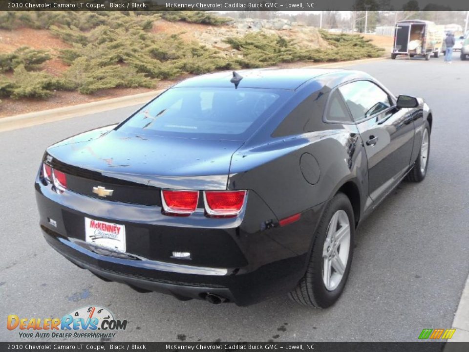 2010 Chevrolet Camaro LT Coupe Black / Black Photo #4