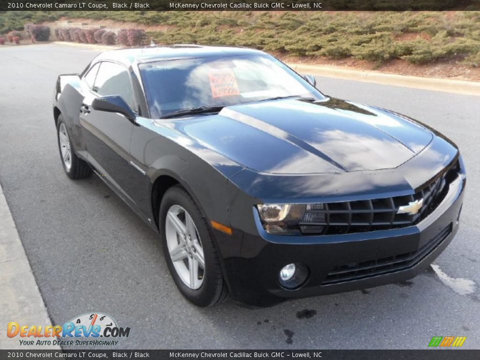 2010 Chevrolet Camaro LT Coupe Black / Black Photo #5