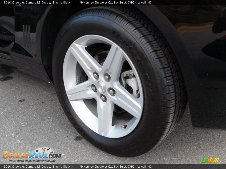 2010 Chevrolet Camaro LT Coupe Black / Black Photo #12