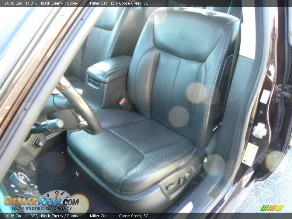 2008 Cadillac DTS Black Cherry / Ebony Photo #5