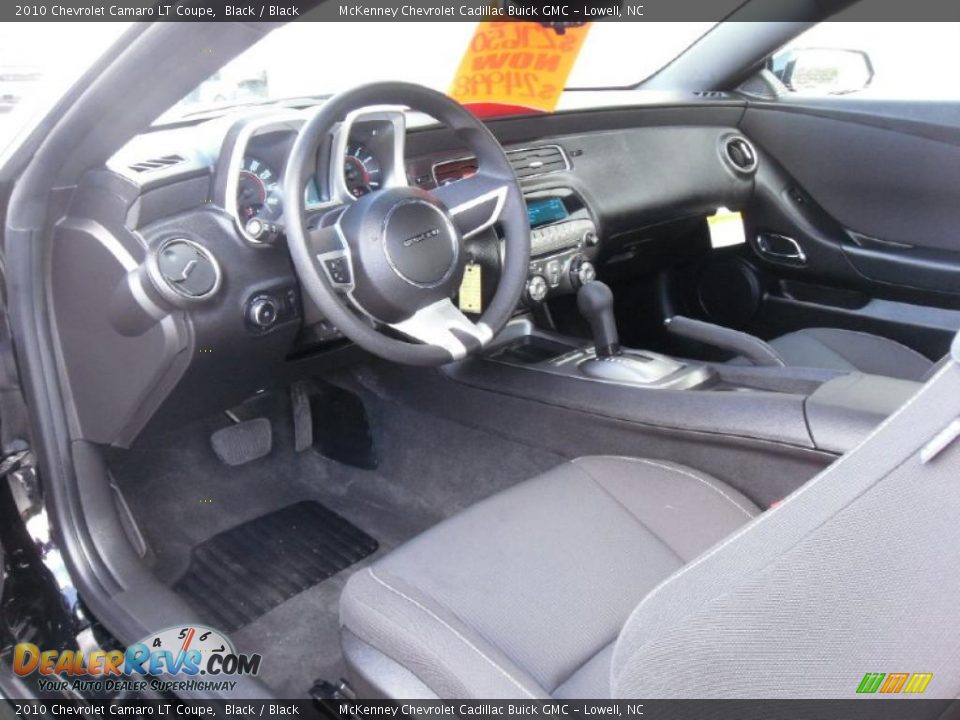2010 Chevrolet Camaro LT Coupe Black / Black Photo #21