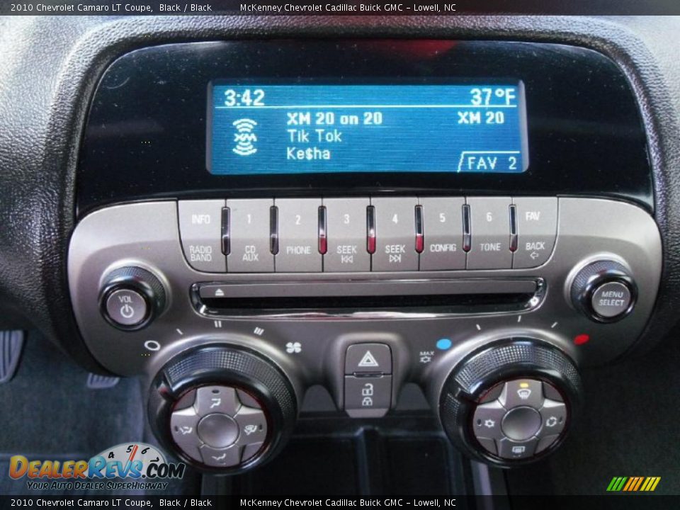 2010 Chevrolet Camaro LT Coupe Black / Black Photo #23