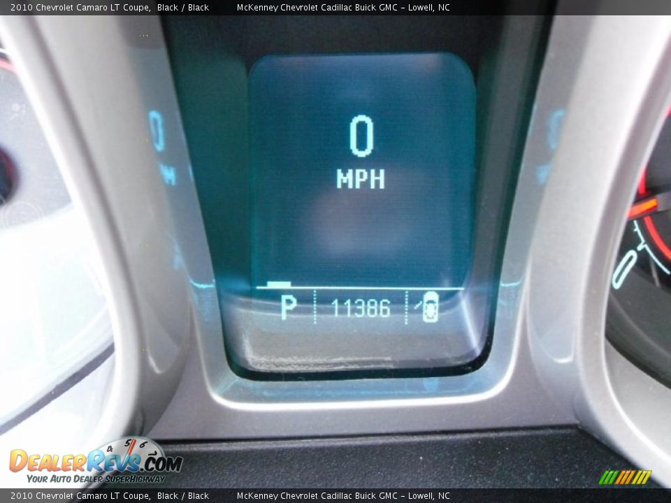 2010 Chevrolet Camaro LT Coupe Black / Black Photo #24