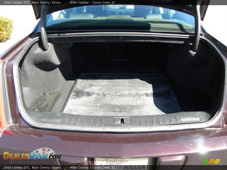 2008 Cadillac DTS Black Cherry / Ebony Photo #14
