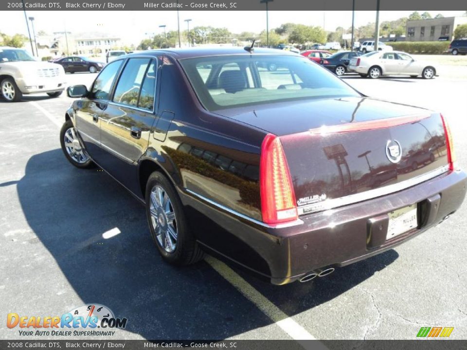 2008 Cadillac DTS Black Cherry / Ebony Photo #15